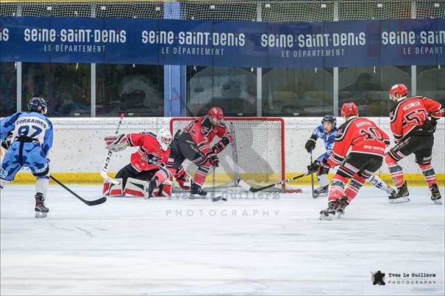 Photo hockey match Neuilly/Marne - Nantes le 10/04/2021