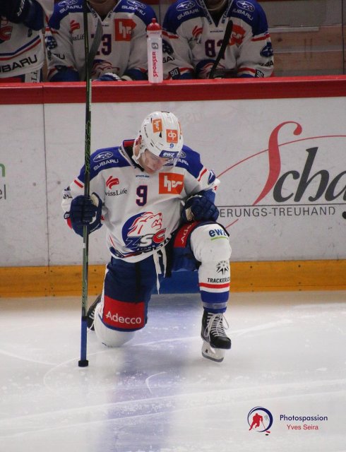 Photo hockey match Lausanne - Zürich le 13/04/2021