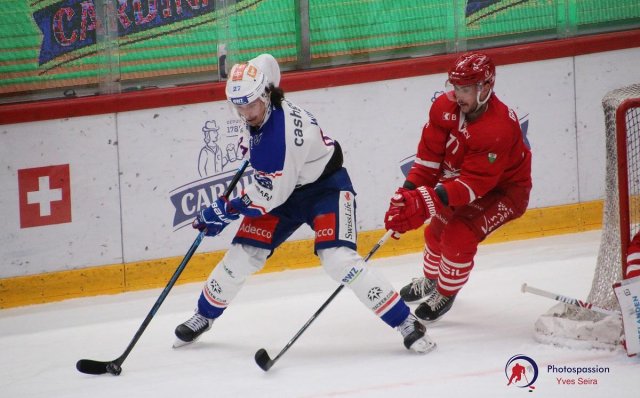 Photo hockey match Lausanne - Zürich le 13/04/2021
