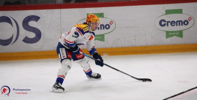 Photo hockey match Lausanne - Zürich le 13/04/2021