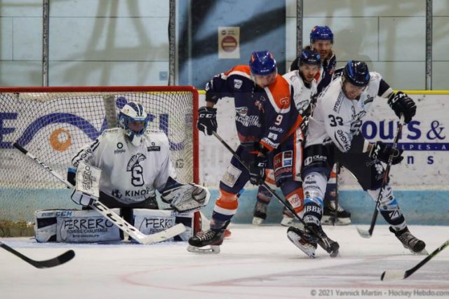 Photo hockey match Clermont-Ferrand - Marseille le 13/04/2021