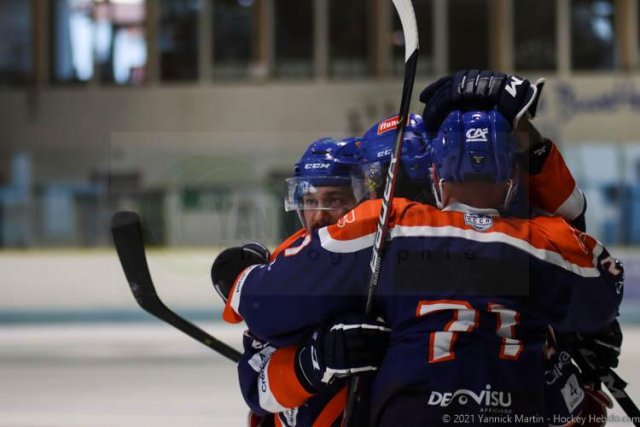Photo hockey match Clermont-Ferrand - Marseille le 13/04/2021
