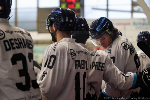 Photo hockey match Clermont-Ferrand - Marseille le 13/04/2021