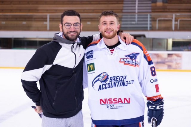 Photo hockey match Mont-Blanc - Clermont-Ferrand le 17/04/2021