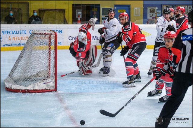 Photo hockey match Neuilly/Marne - Brest  le 17/04/2021