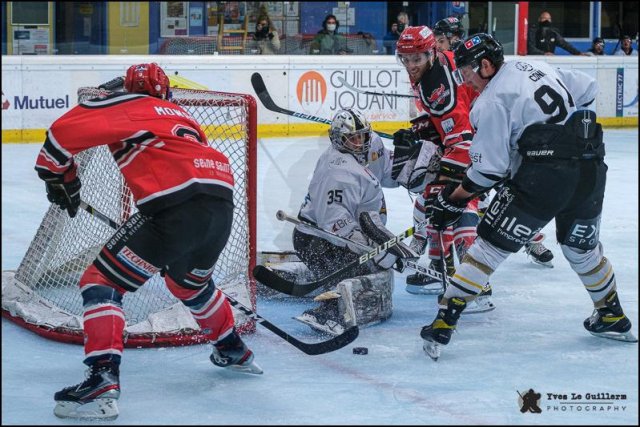 Photo hockey match Neuilly/Marne - Brest  le 17/04/2021