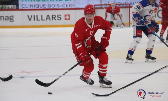 Photo hockey match Lausanne - Zürich le 21/04/2021