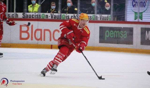 Photo hockey match Lausanne - Zürich le 21/04/2021