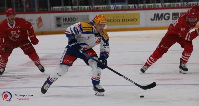 Photo hockey match Lausanne - Zürich le 21/04/2021