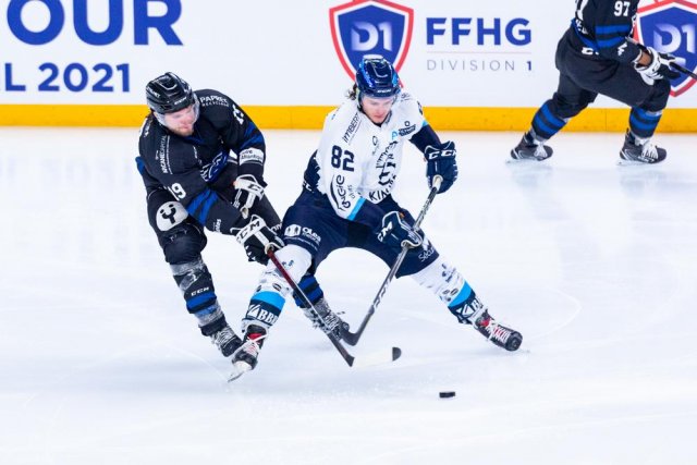 Photo hockey match Nantes - Marseille le 24/04/2021