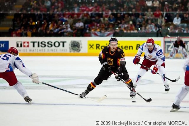 Photo hockey reportage CM09 - J1 : La Russie impériale
