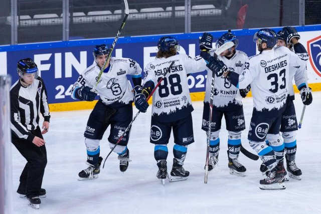 Photo hockey match Strasbourg  - Marseille le 25/04/2021