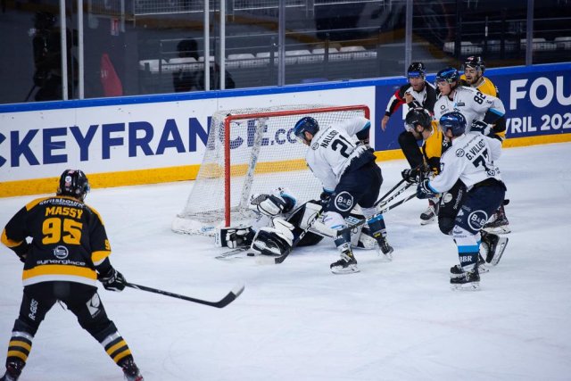 Photo hockey match Strasbourg  - Marseille le 25/04/2021