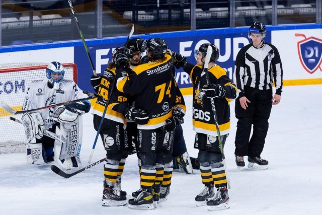 Photo hockey match Strasbourg  - Marseille le 25/04/2021