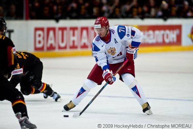 Photo hockey reportage CM09 - J1 : La Russie impériale