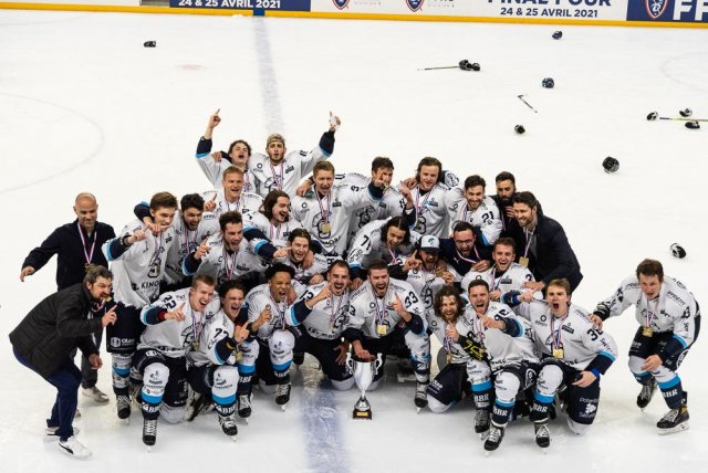 Photo hockey match Strasbourg  - Marseille le 25/04/2021