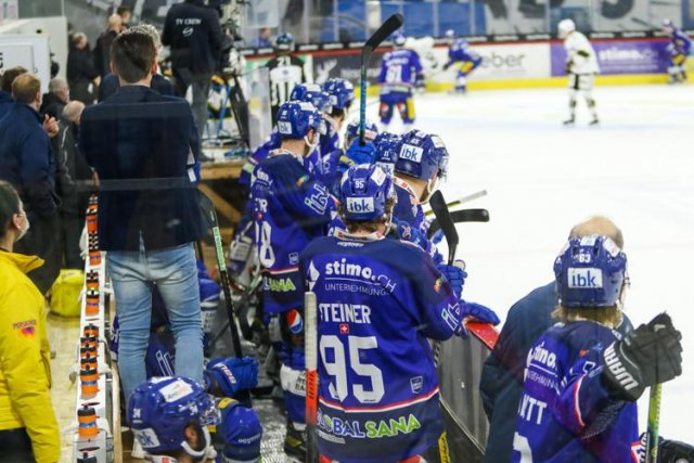 Photo hockey match Kloten - Ajoie le 26/04/2021
