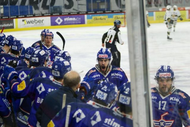 Photo hockey match Kloten - Ajoie le 26/04/2021