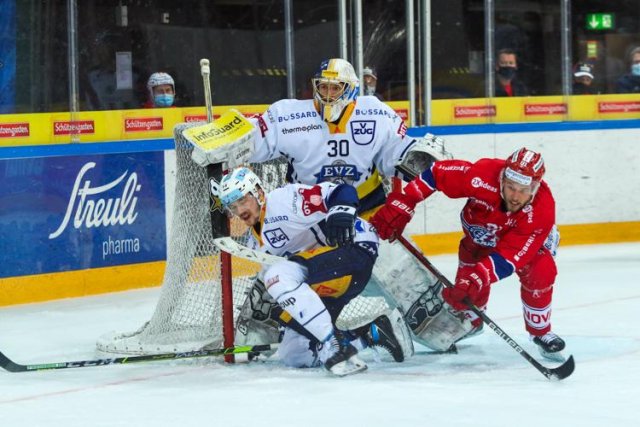 Photo hockey match Rapperswil-Jona - Zug le 27/04/2021