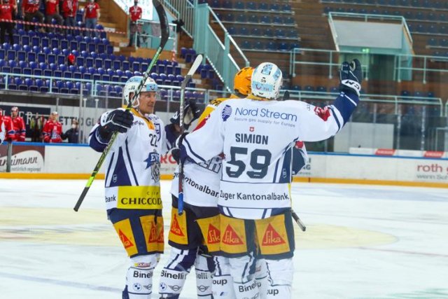 Photo hockey match Rapperswil-Jona - Zug le 27/04/2021