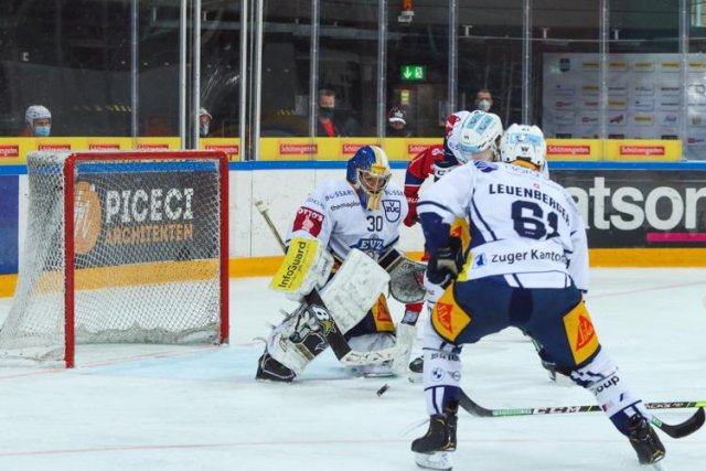 Photo hockey match Rapperswil-Jona - Zug le 27/04/2021