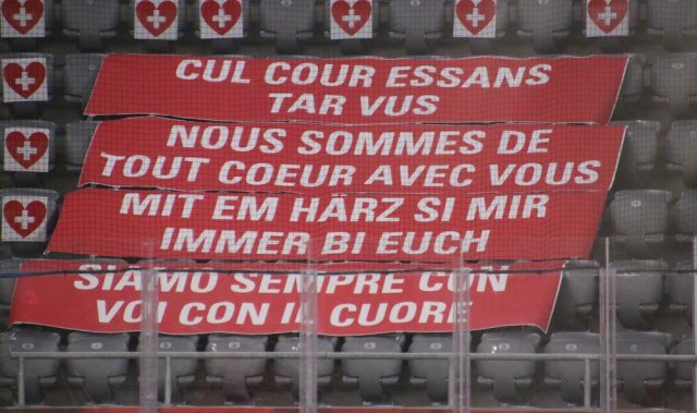 Photo hockey match Switzerland - Russia le 01/05/2021