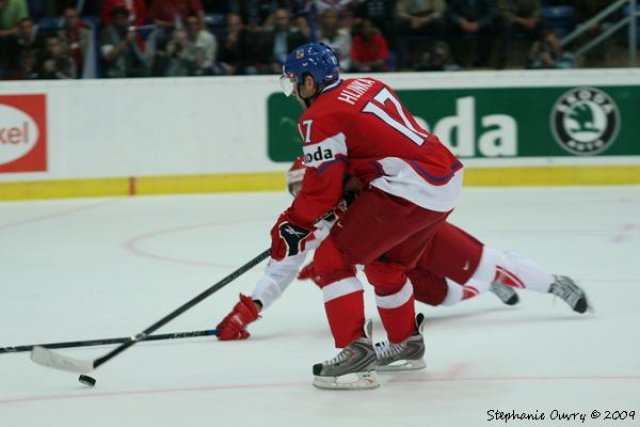 Photo hockey reportage CM09 - J2 : Finlande et Tchéquie 5 partout !!