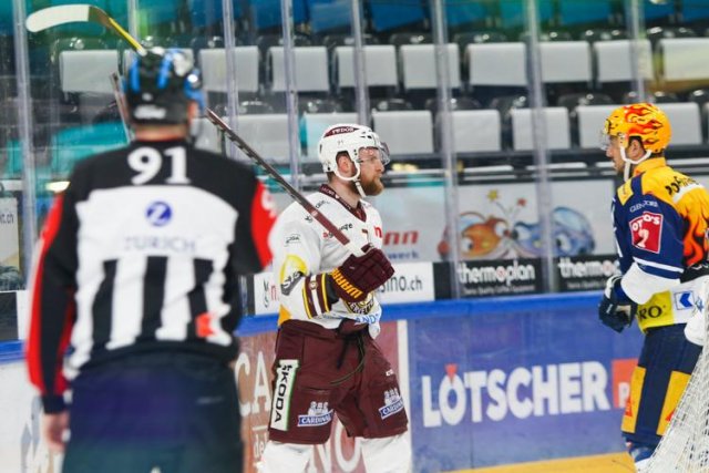 Photo hockey match Zug - Genève le 03/05/2021