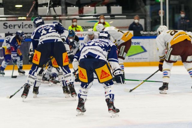 Photo hockey match Zug - Genève le 03/05/2021