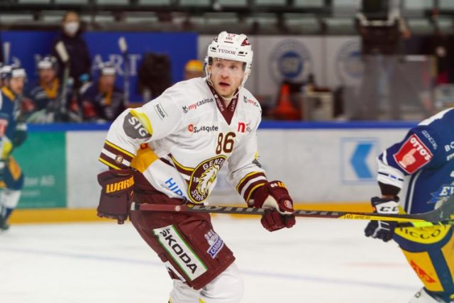Photo hockey match Zug - Genève le 03/05/2021