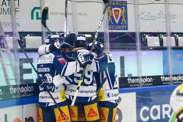 Photo hockey match Zug - Genève le 03/05/2021