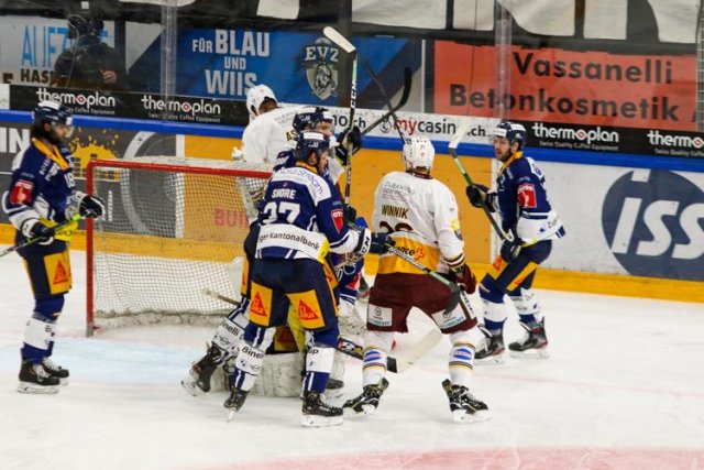 Photo hockey match Zug - Genève le 03/05/2021