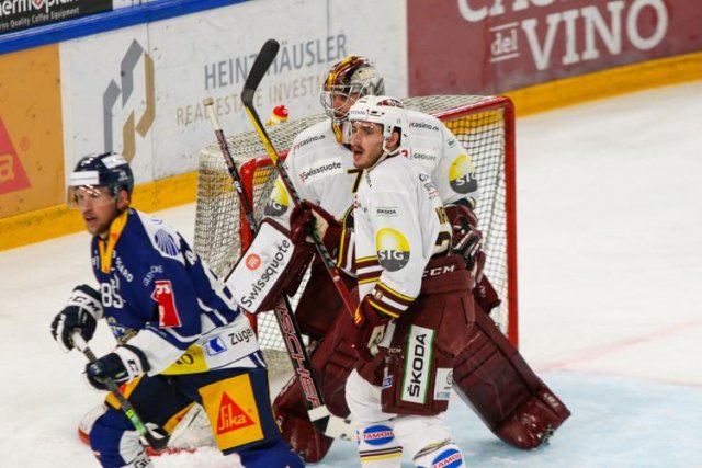 Photo hockey match Zug - Genève le 03/05/2021