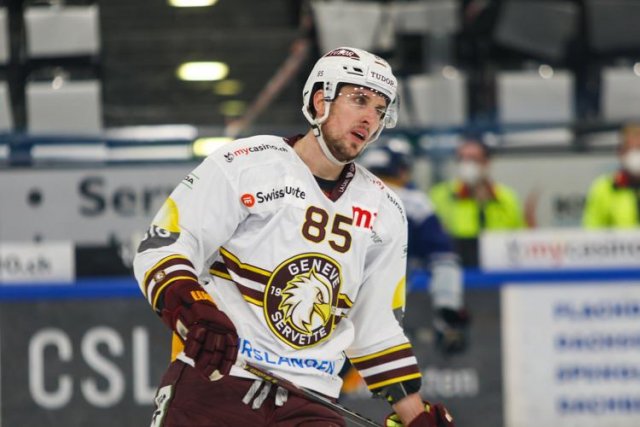 Photo hockey match Zug - Genève le 03/05/2021