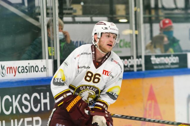 Photo hockey match Zug - Genève le 03/05/2021