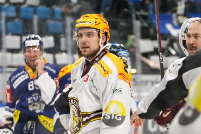 Photo hockey match Zug - Genève le 03/05/2021