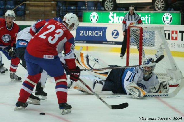 Photo hockey reportage CM09 - J2 : Finlande et Tchéquie 5 partout !!