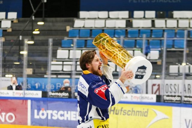 Photo hockey match Zug - Genève le 07/05/2021