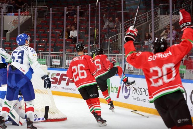 Photo hockey match Hungary - Italy le 29/08/2021