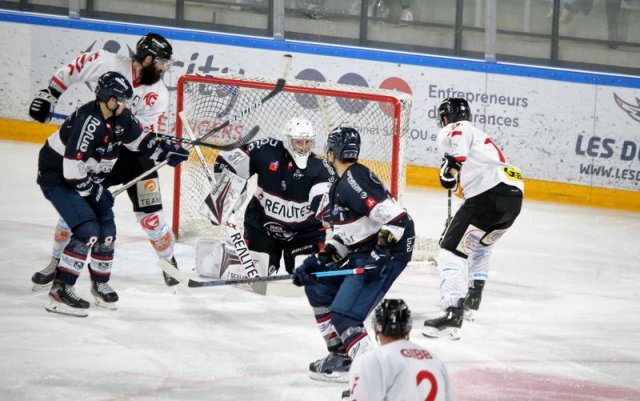 Photo hockey match Angers  - Amiens  le 12/09/2021