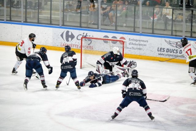 Photo hockey match Angers  - Amiens  le 12/09/2021