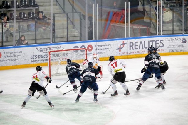 Photo hockey match Angers  - Amiens  le 12/09/2021