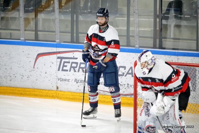 Photo hockey match Angers  - Cergy-Pontoise le 14/09/2021
