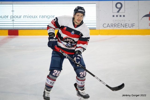 Photo hockey match Angers  - Cergy-Pontoise le 14/09/2021