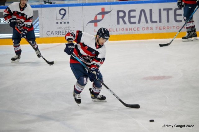 Photo hockey match Angers  - Cergy-Pontoise le 14/09/2021