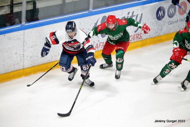 Photo hockey match Angers  - Cergy-Pontoise le 14/09/2021