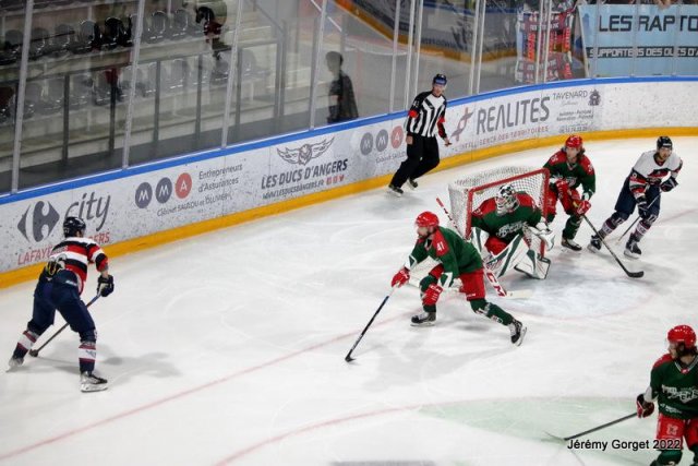 Photo hockey match Angers  - Cergy-Pontoise le 14/09/2021