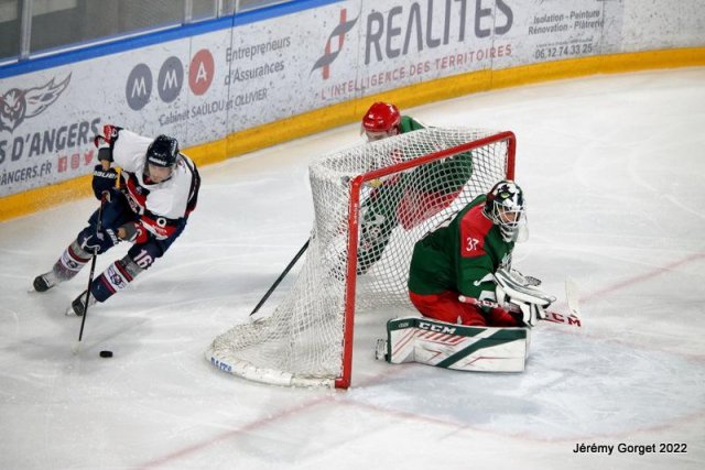 Photo hockey match Angers  - Cergy-Pontoise le 14/09/2021