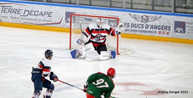 Photo hockey match Angers  - Cergy-Pontoise le 14/09/2021