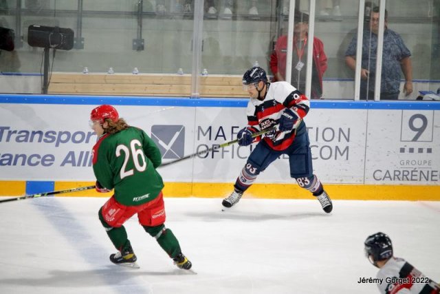 Photo hockey match Angers  - Cergy-Pontoise le 14/09/2021